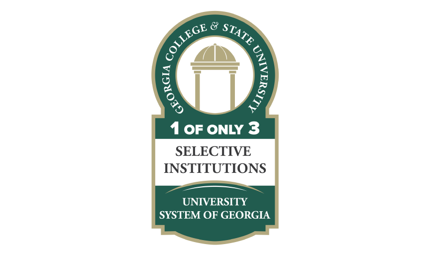 Georgia College & State University is 1 of 3 selective universities in the USG