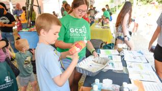 GCSU Gives Day Site leader