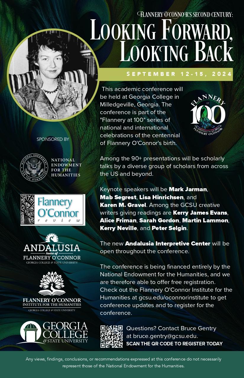 Flannery O'Connor 100 Conference Poster 